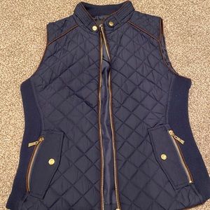 Navy vest